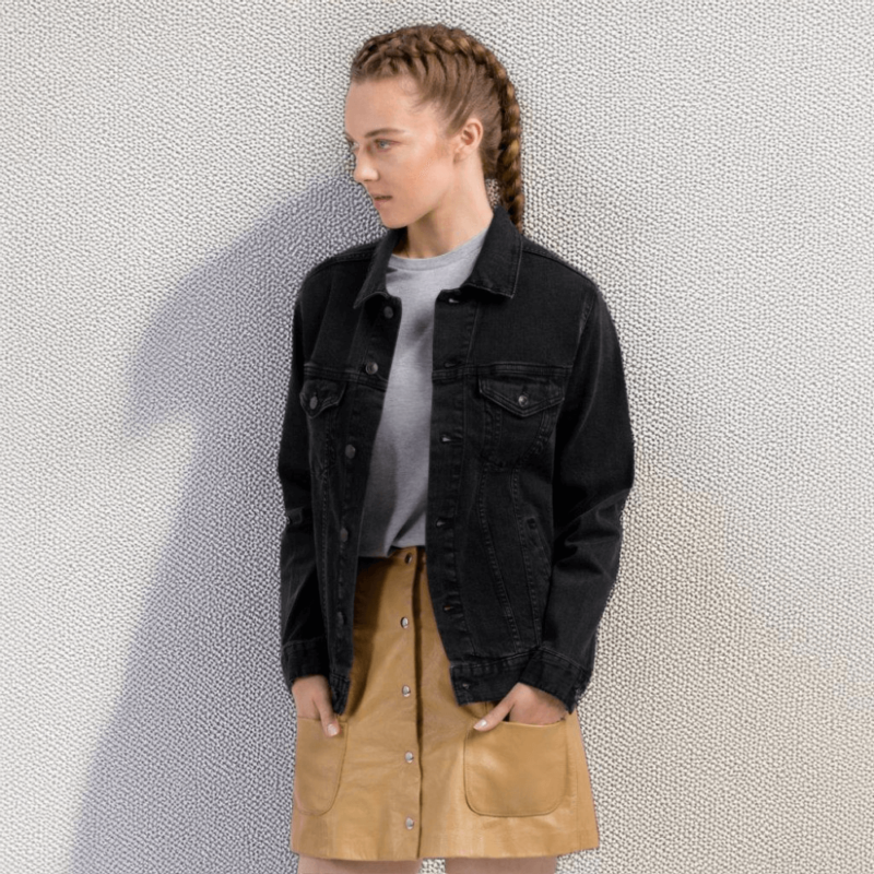 Fred Jo Unisex denim jacket - Image 3