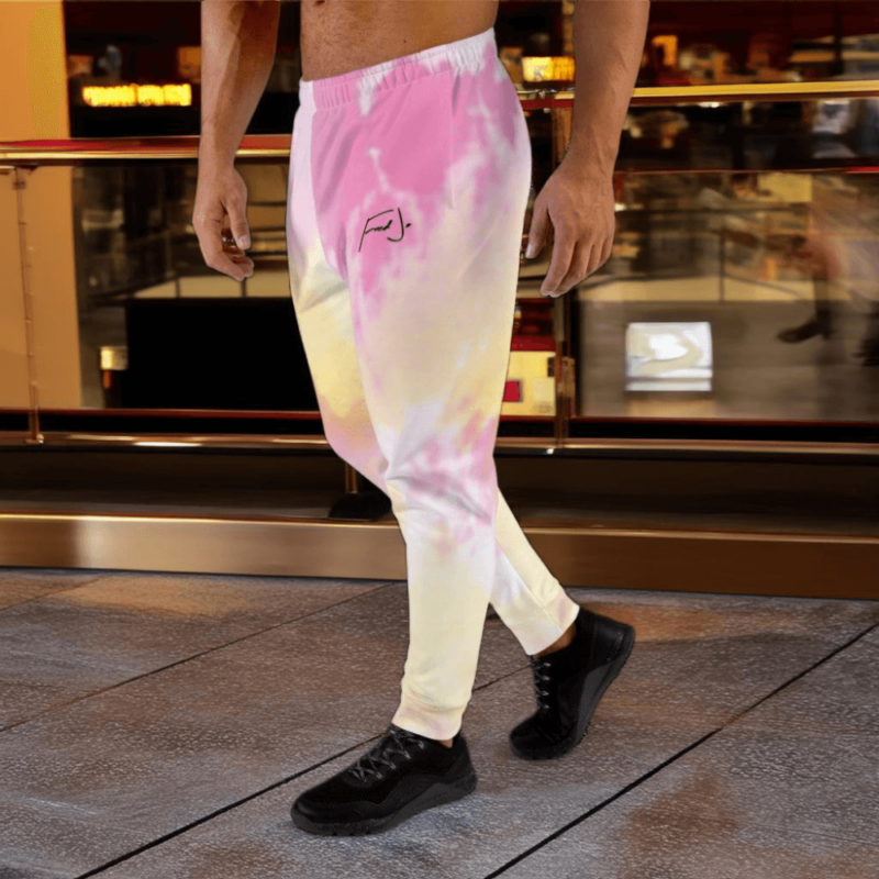 Fred Jo Watercolor Men's Joggers - Image 4