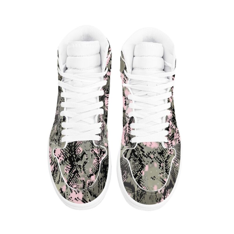 Snake Izzy High Leather Sneaker - Image 6