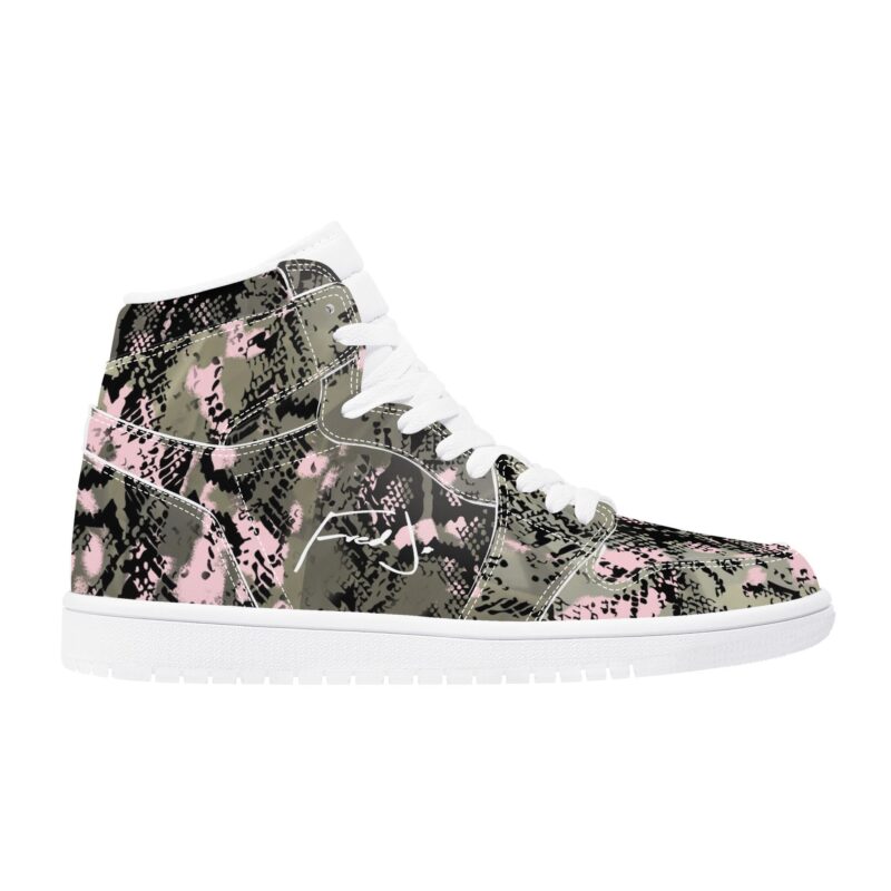 Snake Izzy High Leather Sneaker - Image 5