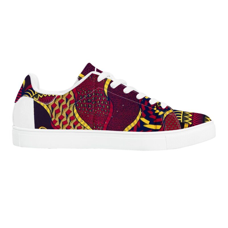 Fred Jo African Fusion Leather Sneakers - Image 2