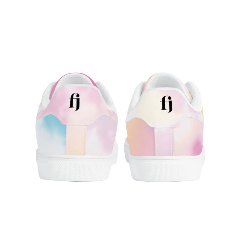 Fred Jo Watercolor Leather Sneakers - Image 6