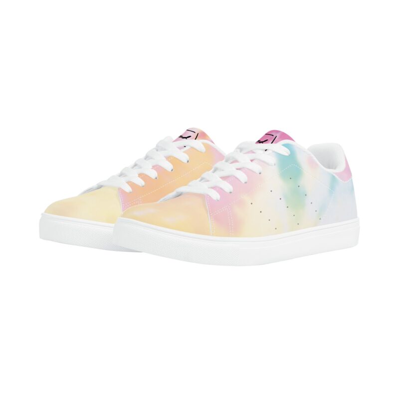 Fred Jo Watercolor Leather Sneakers - Image 7