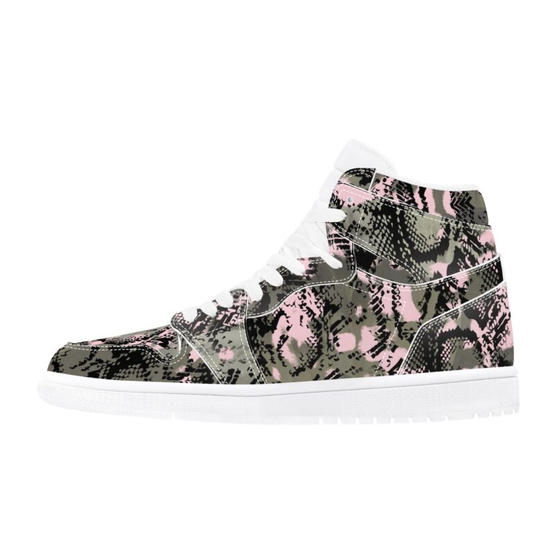 Snake Izzy High Leather Sneaker - Image 4