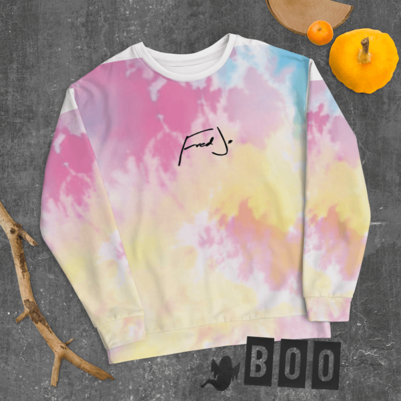 Fred Jo Watercolor Unisex Sweatshirt - Image 5