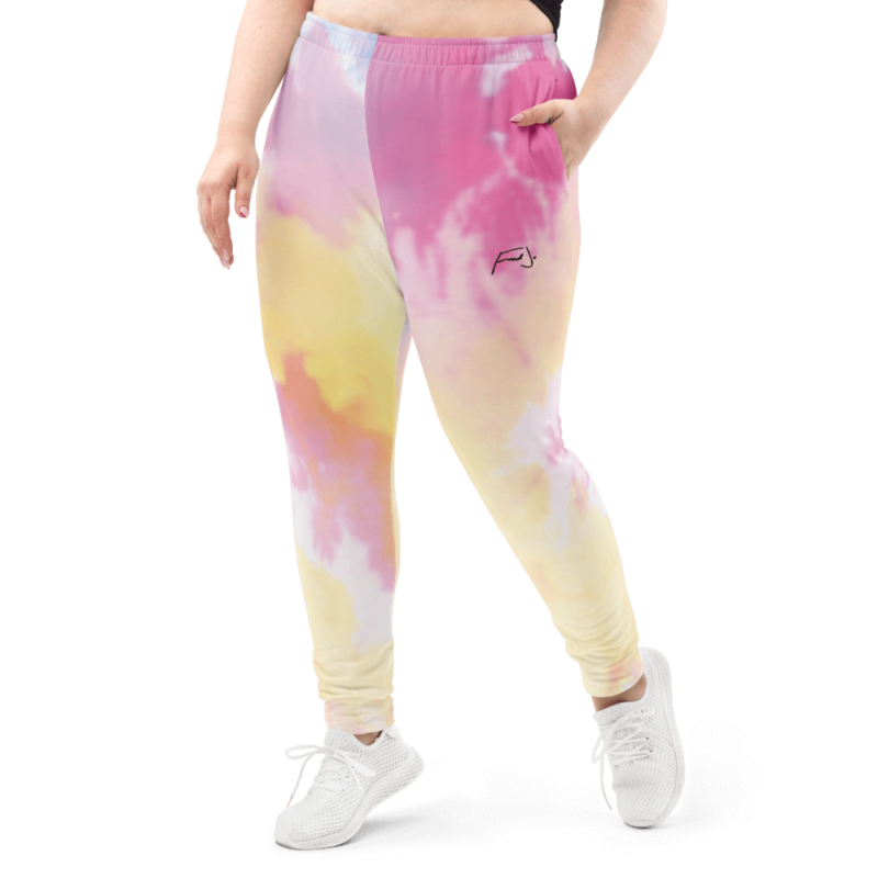 Fred Jo Women's Watercolor Joggers - Image 3