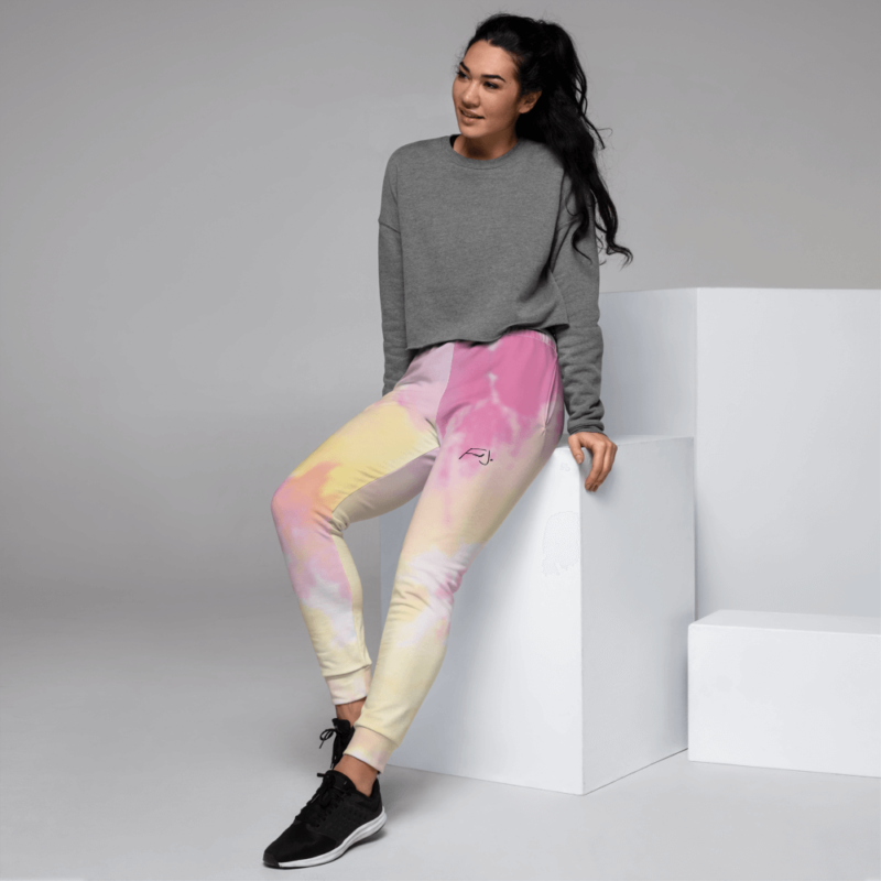 Fred Jo Women's Watercolor Joggers