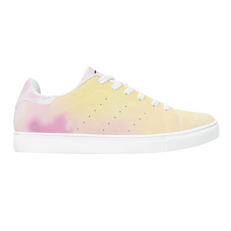 Fred Jo Watercolor Leather Sneakers - Image 4