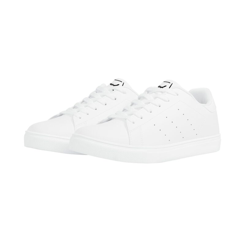 All White Fred Jo Sneakers - Image 7