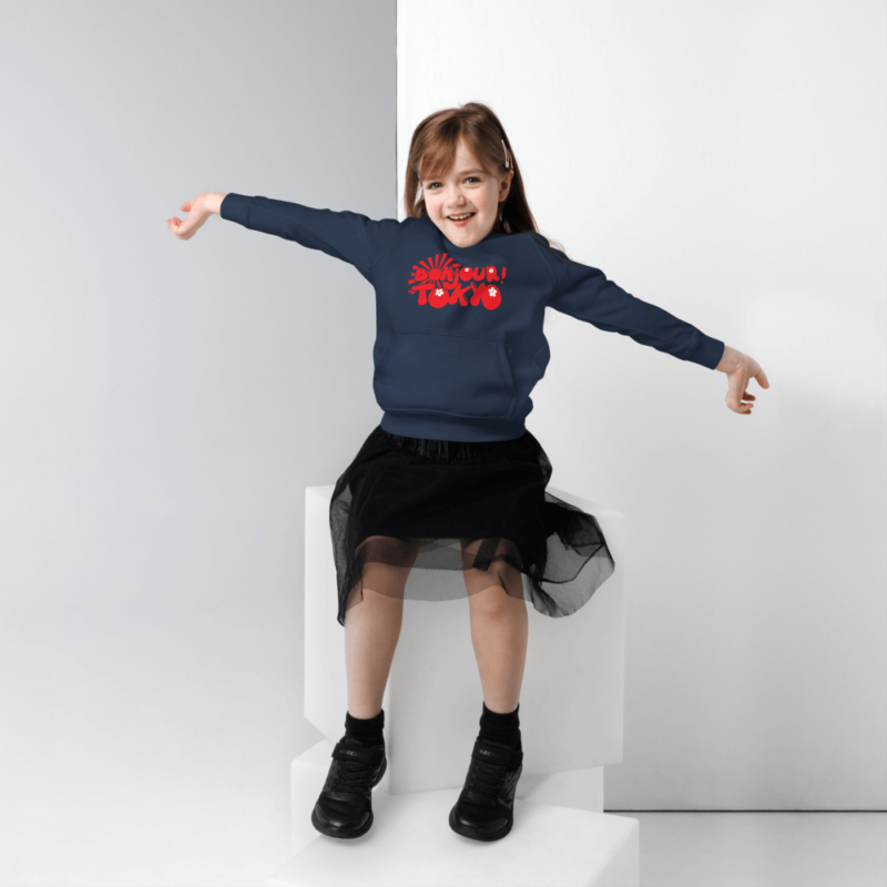 Bonjour Tokyo Kids eco hoodie by Fred Jo - Image 2