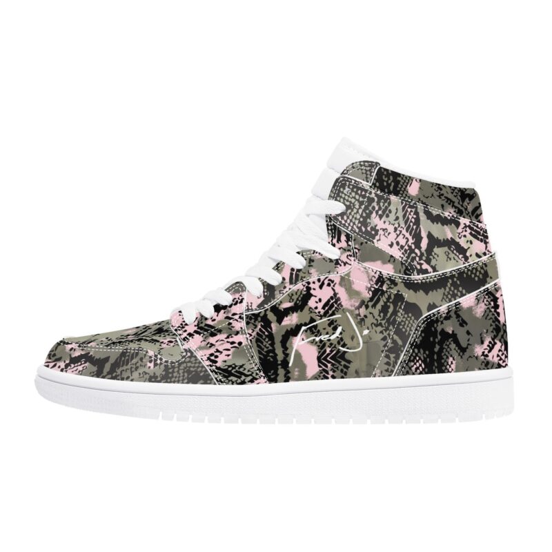 Snake Izzy High Leather Sneaker - Image 2