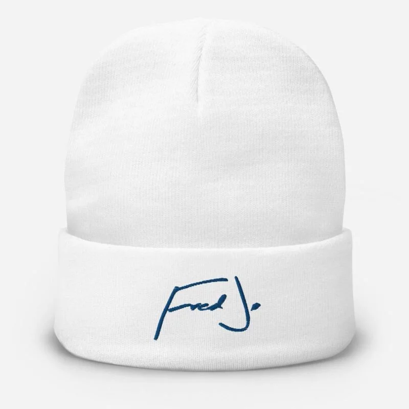 Fred Jo Embroidered Beanie - Image 8