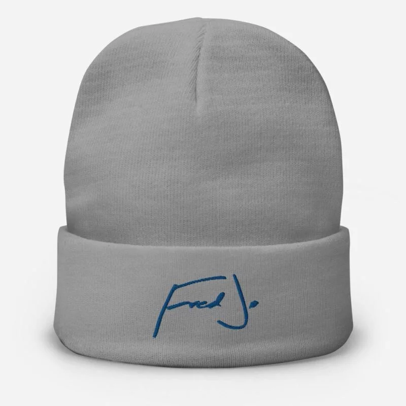 Fred Jo Embroidered Beanie - Image 7