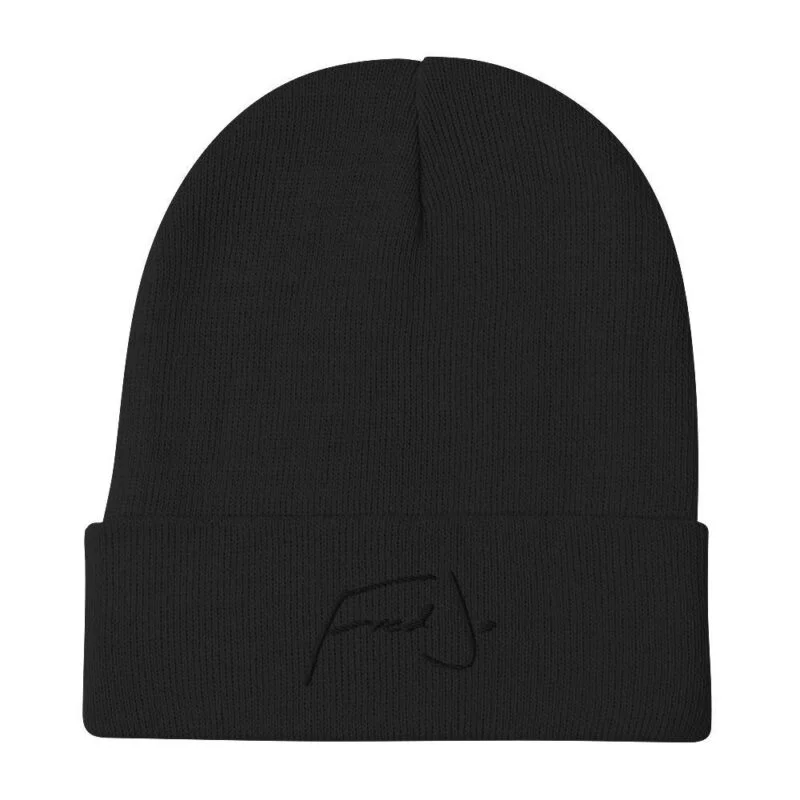 Fred Jo Embroidered Beanie - Image 4