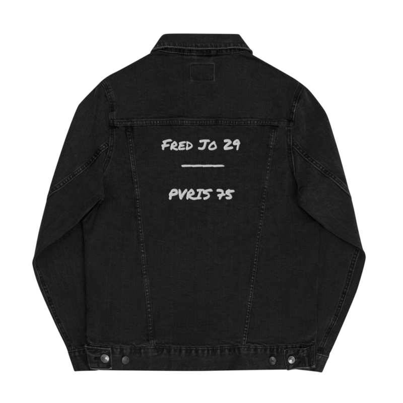 Fred Jo Unisex denim jacket - Image 7